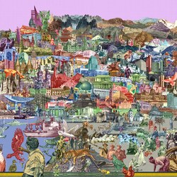 Jigsaw puzzle: Money city