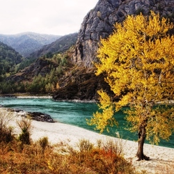 Jigsaw puzzle: The beaches of Katun are empty