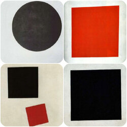 Jigsaw puzzle: Malevich's Suprematism