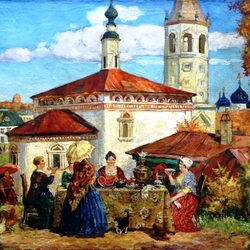 Jigsaw puzzle: In old Suzdal