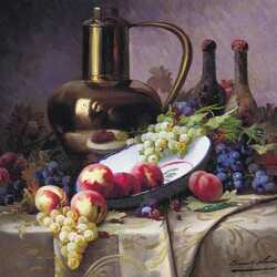 Jigsaw puzzle: Still life with a jug