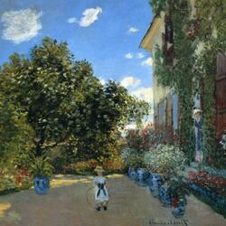 Jigsaw puzzle: House of Artists in Argenteuil