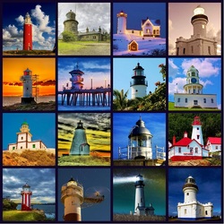 Jigsaw puzzle: Lighthouses