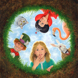 Jigsaw puzzle: Alice in Wonderland