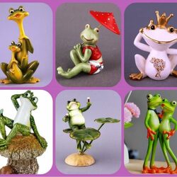 Jigsaw puzzle: Decorative frogs