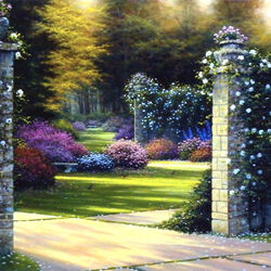 Jigsaw puzzle: Old stone gate