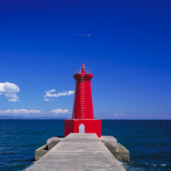 Jigsaw puzzle: Red lighthouse