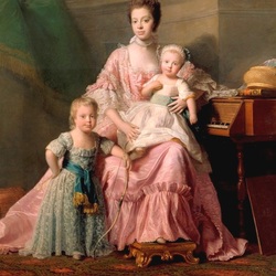 Jigsaw puzzle: Queen Charlotte with her sons