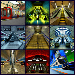 Jigsaw puzzle: Stations