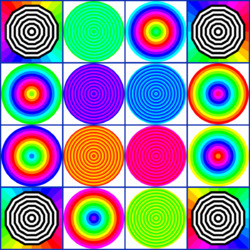 Jigsaw puzzle: Circles