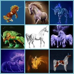 Jigsaw puzzle: Unicorns