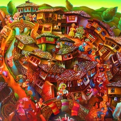 Jigsaw puzzle: Village