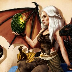 Jigsaw puzzle: Mother of dragons