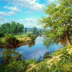 Jigsaw puzzle: River