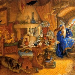 Jigsaw puzzle: Merlin and Arthur