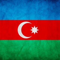Jigsaw puzzle: Azerbaijan flag