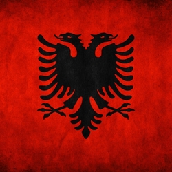 Jigsaw puzzle: Albania flag