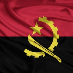 Jigsaw puzzle: Angola flag