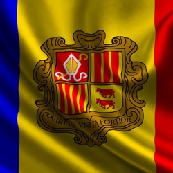 Jigsaw puzzle: Andorra flag