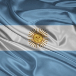 Jigsaw puzzle: Argentina flag