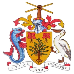 Jigsaw puzzle: Coat of arms of Barbados