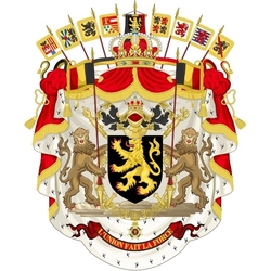 Jigsaw puzzle: Coat of arms of Belgium