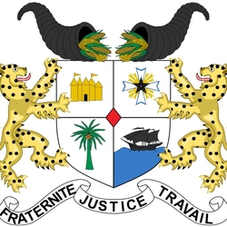 Jigsaw puzzle: Coat of arms of Benin