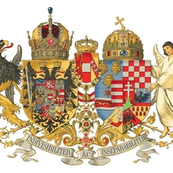 Jigsaw puzzle: Coat of arms of Austria-Hungary