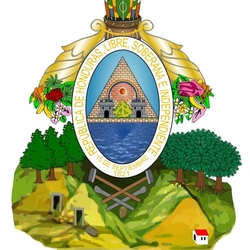 Jigsaw puzzle: Coat of arms of Honduras