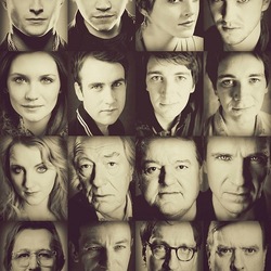 Jigsaw puzzle: Actors of the film series `` Harry Potter ''