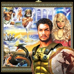 Jigsaw puzzle: The gods of Olympus