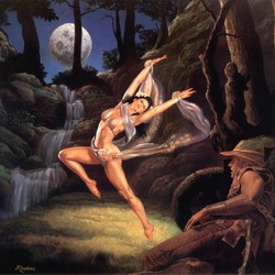 Jigsaw puzzle: Dance in the moonlight