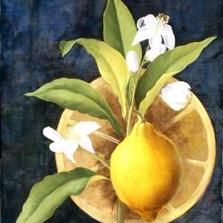 Jigsaw puzzle: Composition with lemon