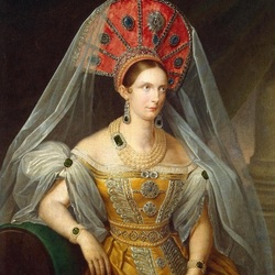 Jigsaw puzzle: Portrait of Empress Alexandra Feodorovna