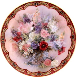 Jigsaw puzzle: Painting on porcelain