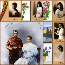 Jigsaw puzzle: The last Emperor of Russia Nicholas II with his family