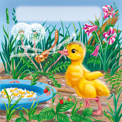 Jigsaw puzzle: Brave duckling