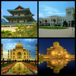 Jigsaw puzzle: Museums of the countries of the world