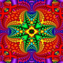 Jigsaw puzzle: Fractal