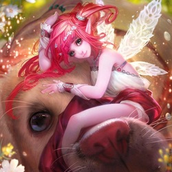 Jigsaw puzzle: Lucely, gentle fairy