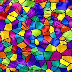 Jigsaw puzzle: Bright mosaic