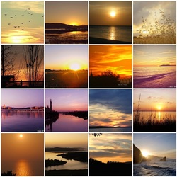 Jigsaw puzzle: Sunsets