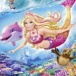 Jigsaw puzzle: Barbie mermaid