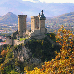 Jigsaw puzzle: Foix Castle