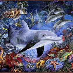 Jigsaw puzzle: Sea fantasy