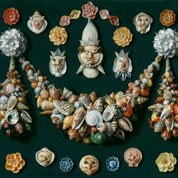 Jigsaw puzzle: Painting from seashells
