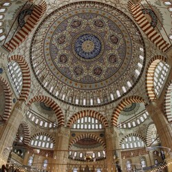 Jigsaw puzzle: The dome of the Selimiye mosque