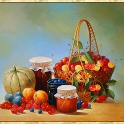 Jigsaw puzzle: Fruit and berry abundance