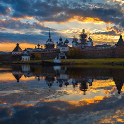 Jigsaw puzzle: Solovetsky monastery