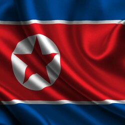 Jigsaw puzzle: DPRK flag
